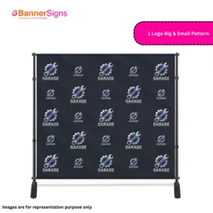 Step & Repeat Adjustable Banner Stands