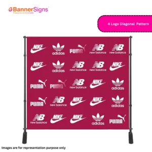 Step & Repeat Adjustable Banner Stands