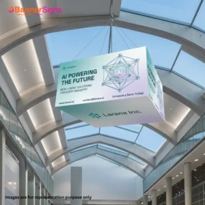 Sky Tube Square Cube Hanging Banners