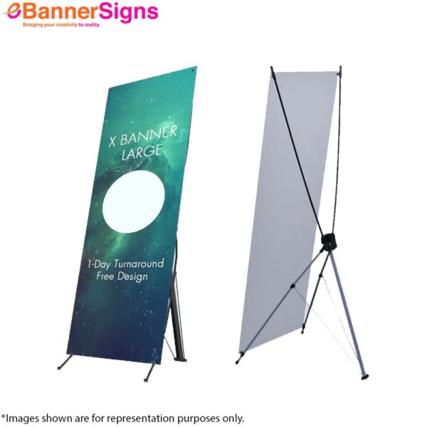 Korean X Banner Stands