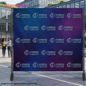 Step & Repeat Adjustable Banner Stand Mockup (6)