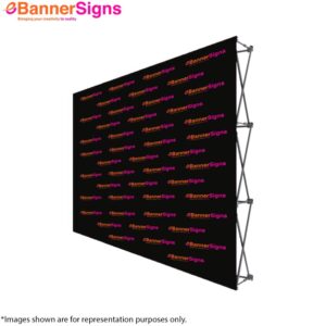 🔥Step & Repeat Fabric Pop Up Straight Display