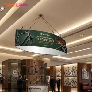 Sky Tube Football Hanging Banners