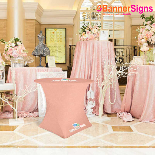 Round Stretch Table Cover