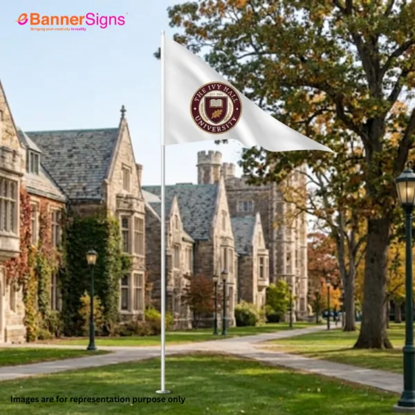 Triangle Flag Customize Shop Custom-Printed Triangle Flags | eBannerSigns