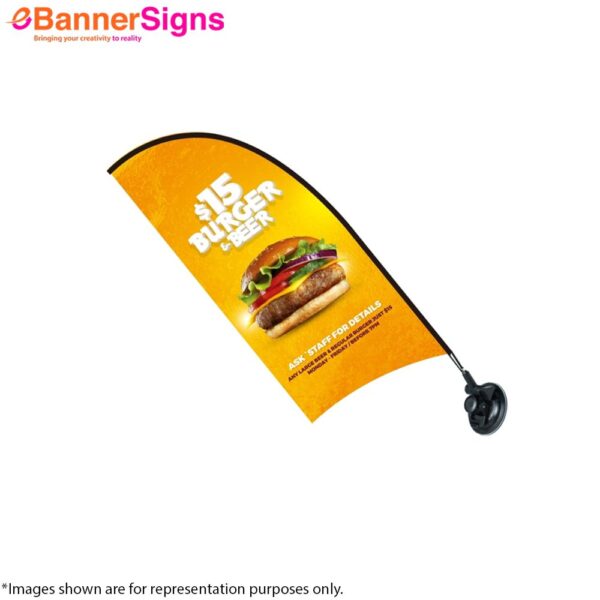 Blade Suction Cup Flag