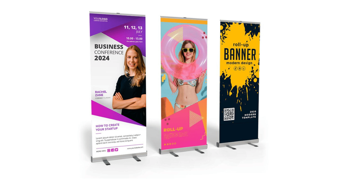 Make Banner Stands Stand Out in an Eye-Popping Offline Marketing Campaign