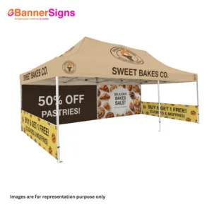 Custom Canopy Tent 13 x 26 ft