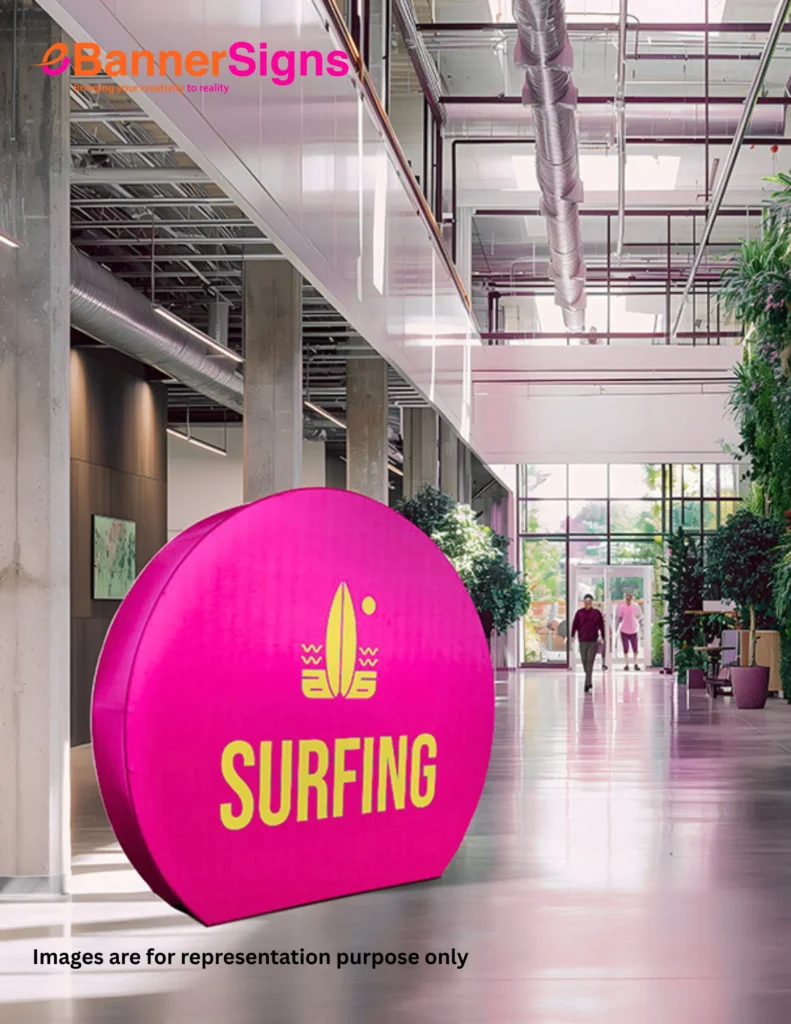3D Circle Backdrop