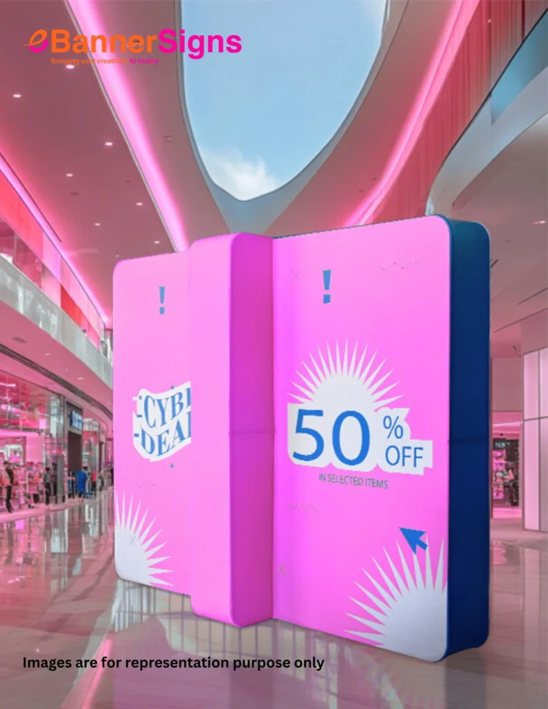 3D T-Shaped Backdrop