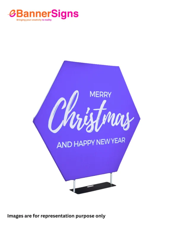 Buy Hexagonal Backdrop Stand | Custom Hexagon Backdrop Stand USA ...