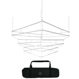 Sky Tube Square Spiral Hanging Banner