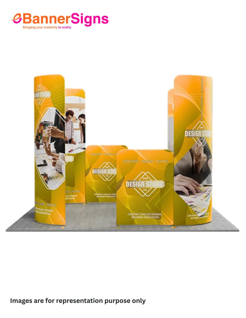 10ft Magnetic Modular Fabric Display E