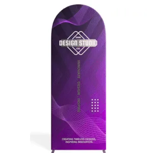 Magnetic Arch Fabric Banner Stand