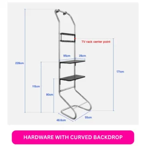 Snake Display Shelf & TV Rack