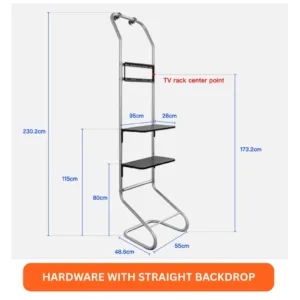 Snake Display Shelf & TV Rack