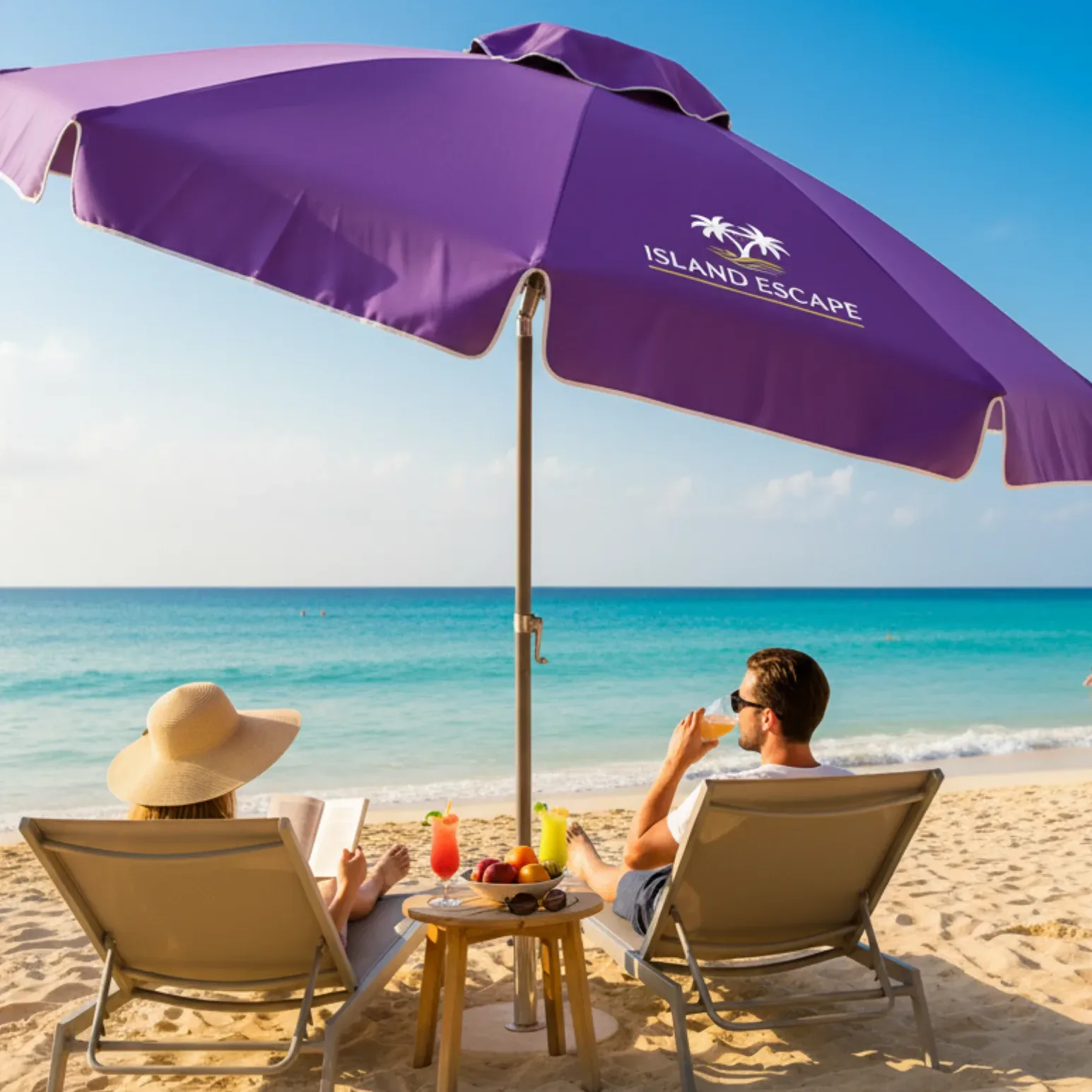 2.7x2.7 Tilting Patio Umbrellas With Valances | eBannerSigns 2.7x2.7 Tilting Patio Umbrellas With Valances | eBannerSigns
