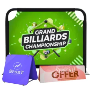 Partition Banner Stand