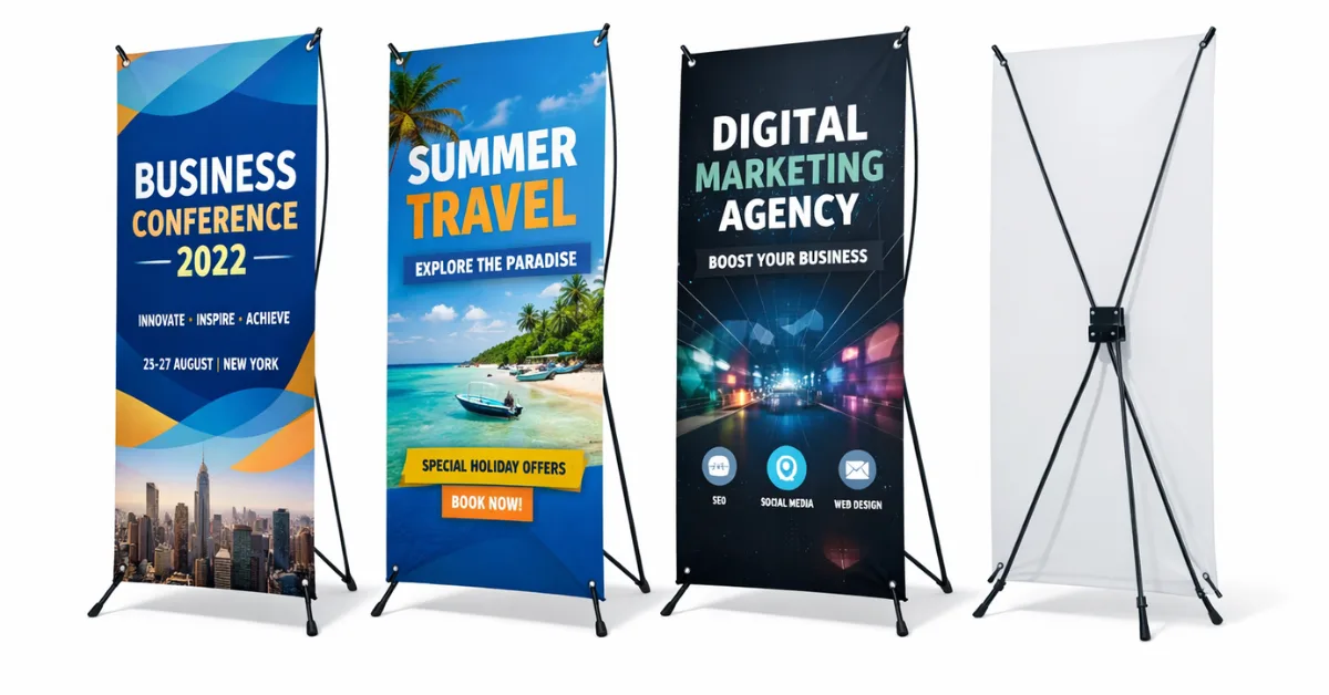 X Banner Stands