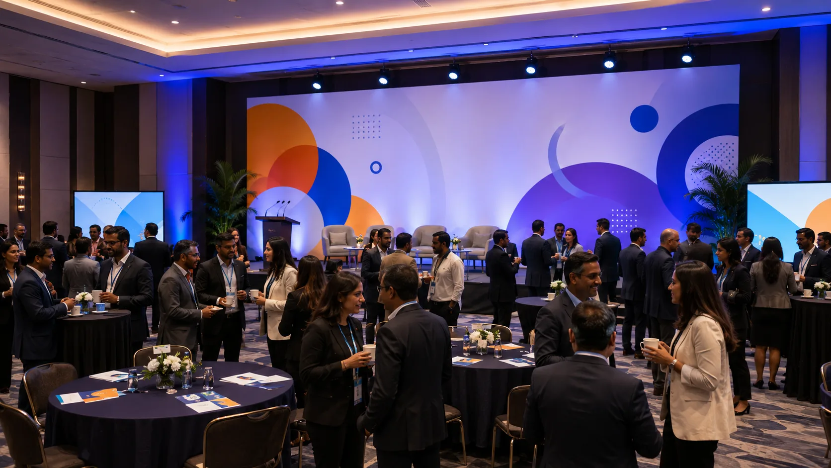 Custom Backdrops and Brand Presence: Effective Strategies for Corporate Events