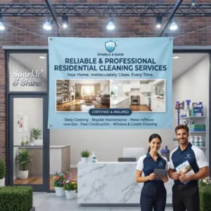 Cleaning Service Banner