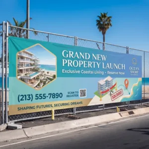 Construction Site Banner