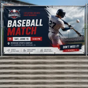 Custom Fence Banner