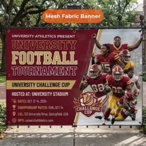 Custom Mesh Banner