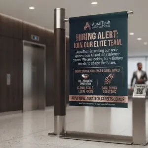 Now Hiring Banner