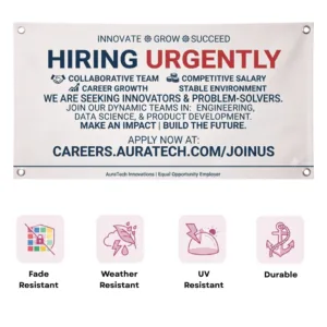 Now Hiring Banner
