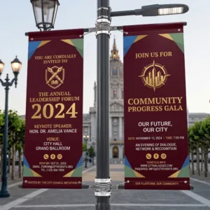Custom Pole Banner