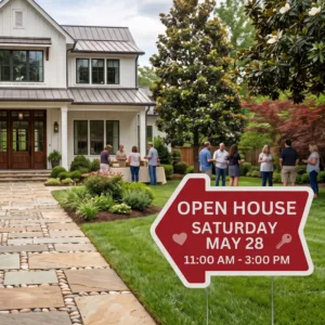 Arrow Directional Yard Sign