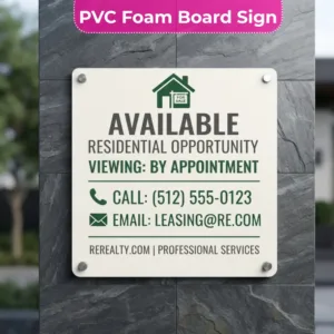 Available Sign