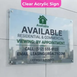 Available Sign