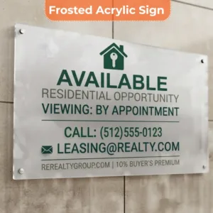 Available Sign