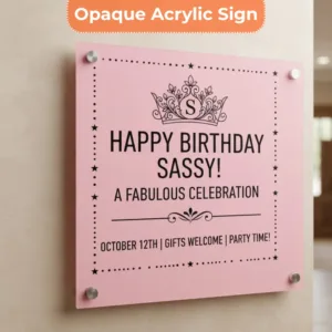 Birthday Sign