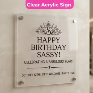 Birthday Sign