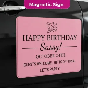Birthday Sign