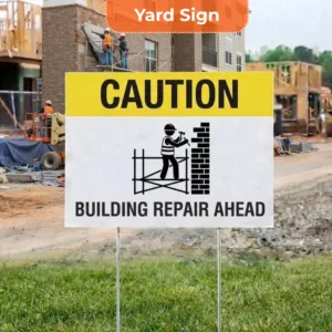 Building Construction Signs