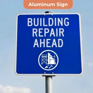 Building Construction Signs