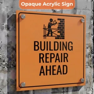 Building Construction Signs