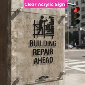 Building Construction Signs