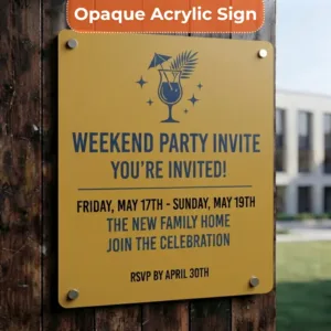 Celebration Sign