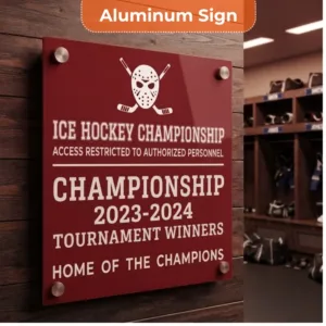 Championship Sign