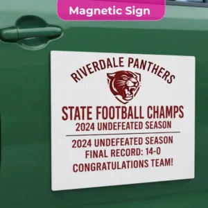 Championship Sign