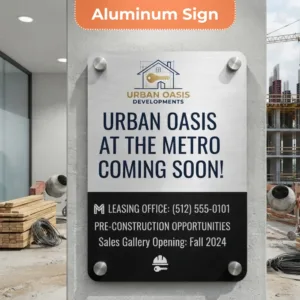 Coming Soon Sign