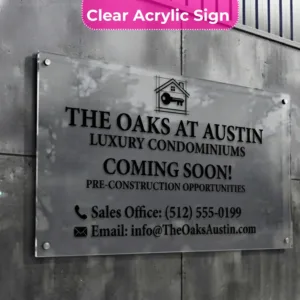Coming Soon Sign