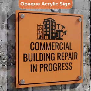 Commercial Construction Signs