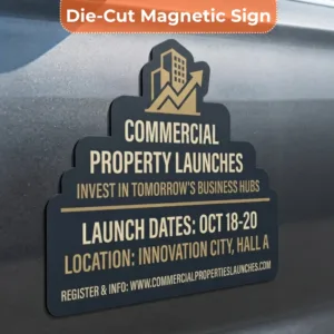 Commercial property launches Sign