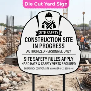 Construction Site Sign